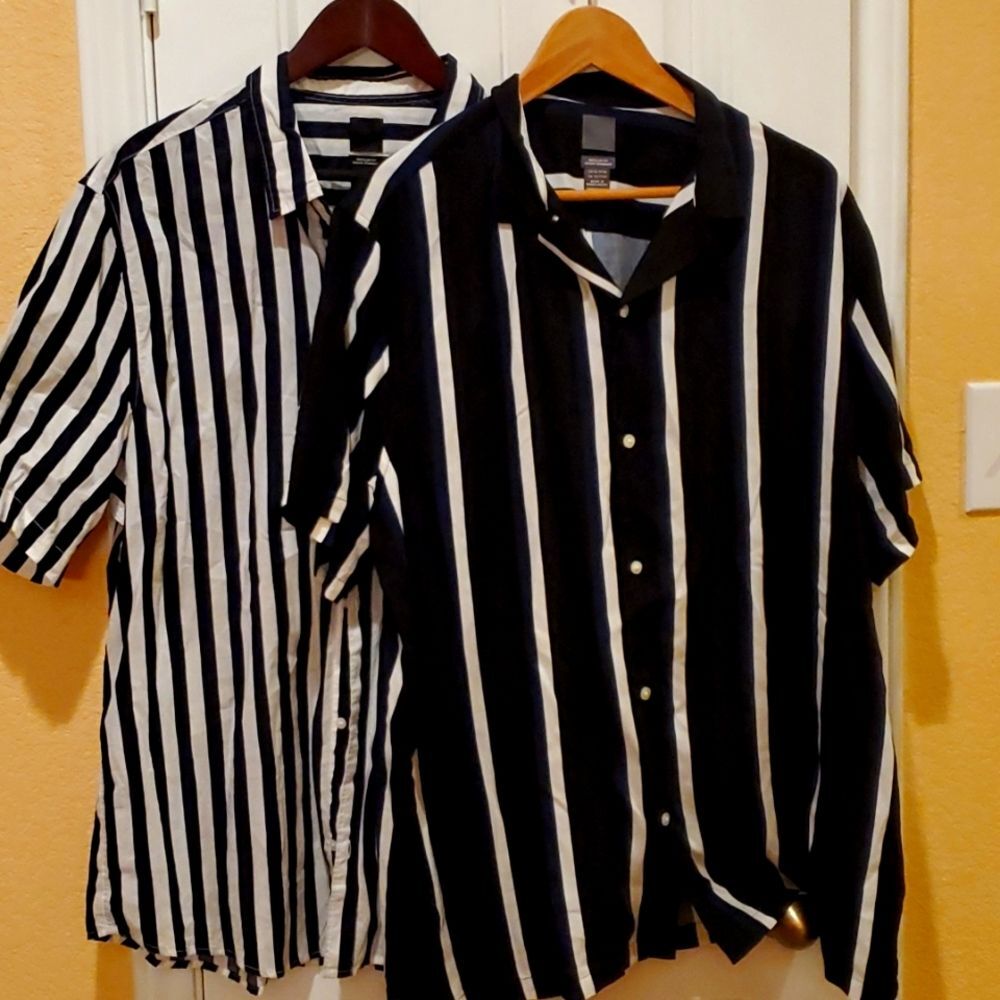 Two XL Short Sleeved Shirts